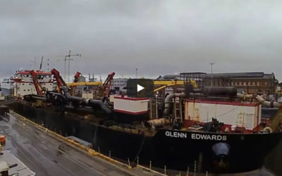 GLENN EDWARDS at Detyens Shipyards in May of 2016