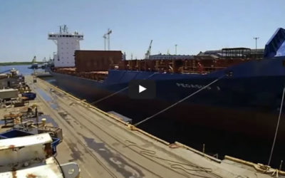 Pegasus J Undocking Detyens Shipyards May 2016