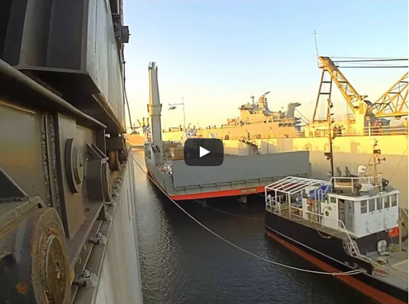 Tropic Knight & USCG Bayberry drydocking at Detyens Shipyards